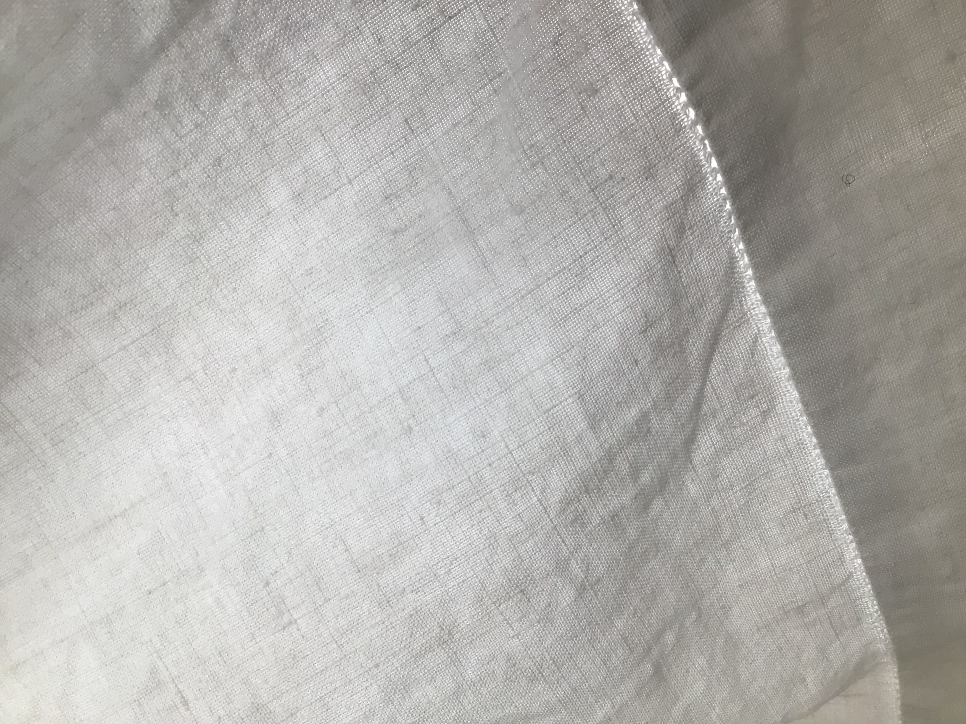 2-seater drap embroidered NL linen end mini single day