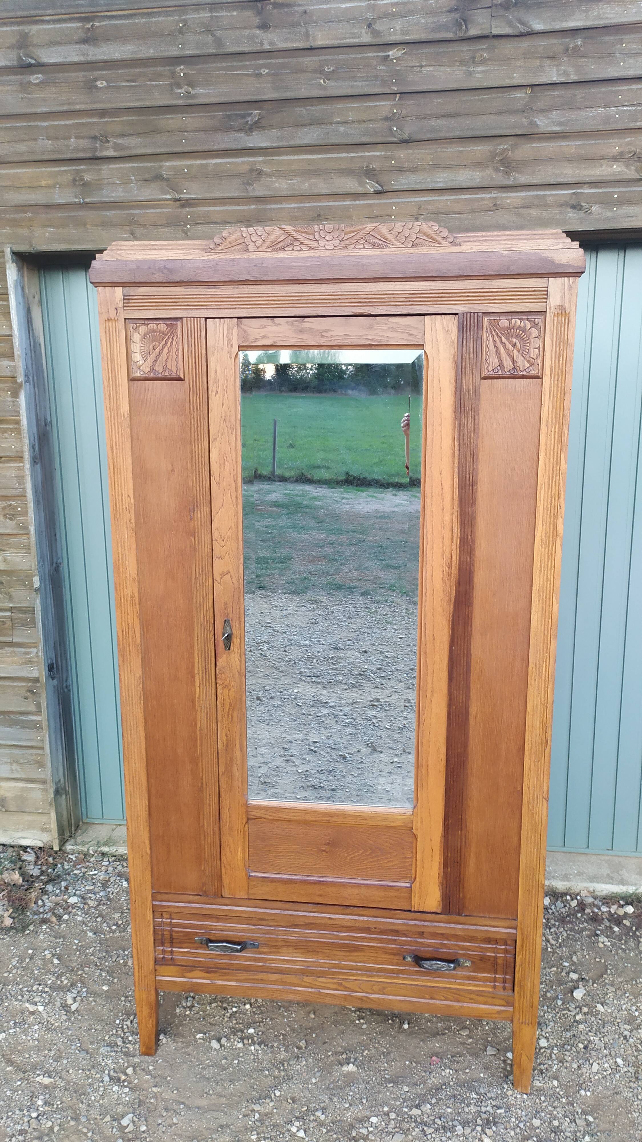Parisian art deco wardrobe