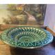 Magnificent and Huge Fruit Basket with Gold Highlights from the 50s-70s