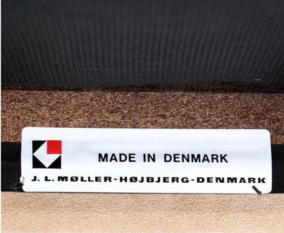Armchair model 62 designed by Niels O. Møller in 1962, Denmark