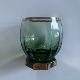 6 art deco glasses