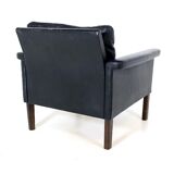 Leather armchair, Mio, Sweden, 1960