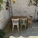 Solid oak farmhouse table