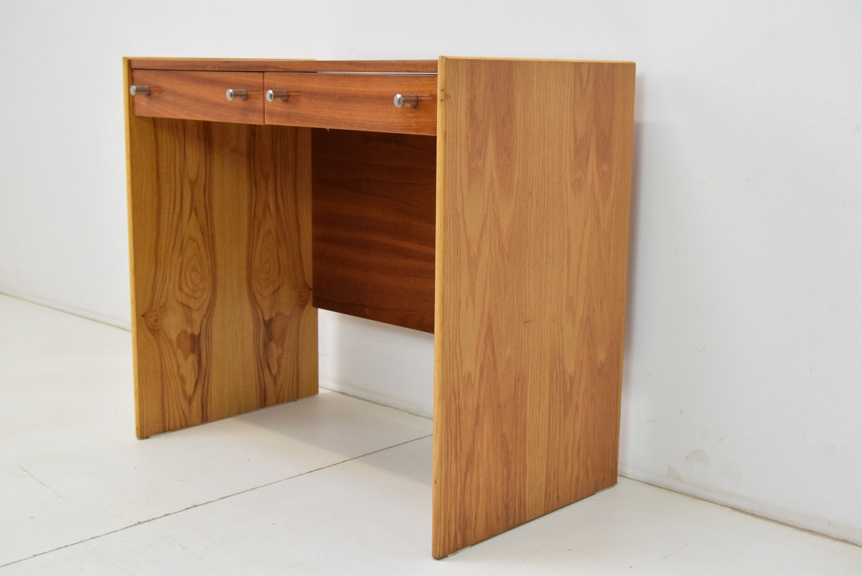 Lady's Desk or Vanity or Side Table in Mahogany/UP Zavody, 1970's