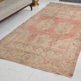 Oushak Vintage Wool Carpet