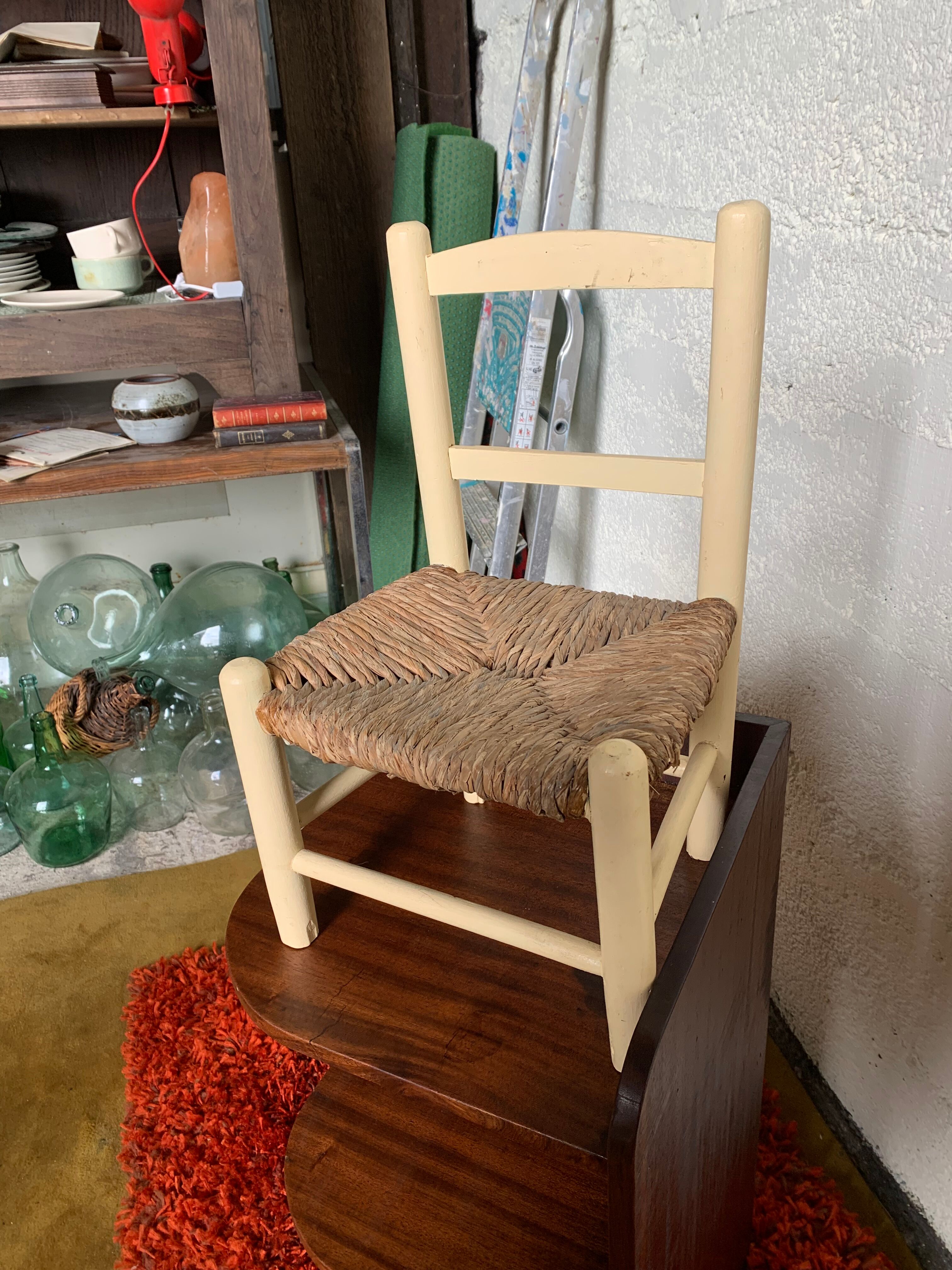 Children's mulched chair.
