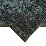 Handmade Oriental Decorative 1980s 294 cm x 401 cm Black Wool Carpet