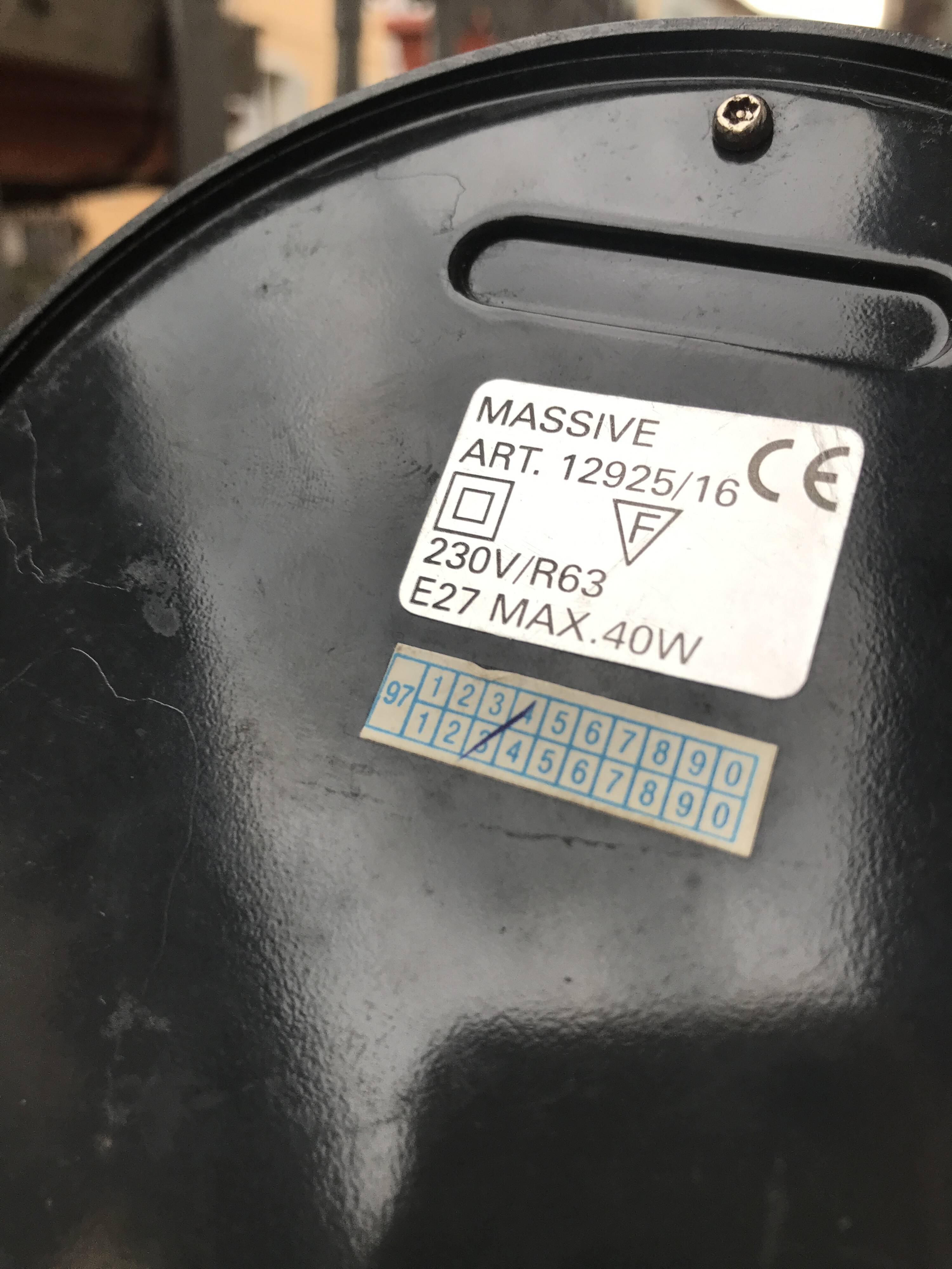 small articulated desk lamp 80s