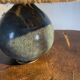 Table lamp in stoneware / ceramic 60s lampshade rope