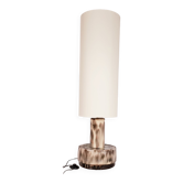 Parquet lamp in celadon glazed ceramic Dijkstra circa 1960 1970