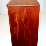 Commode-chiffonnier "Tallboy" en teck, Suède, 1950