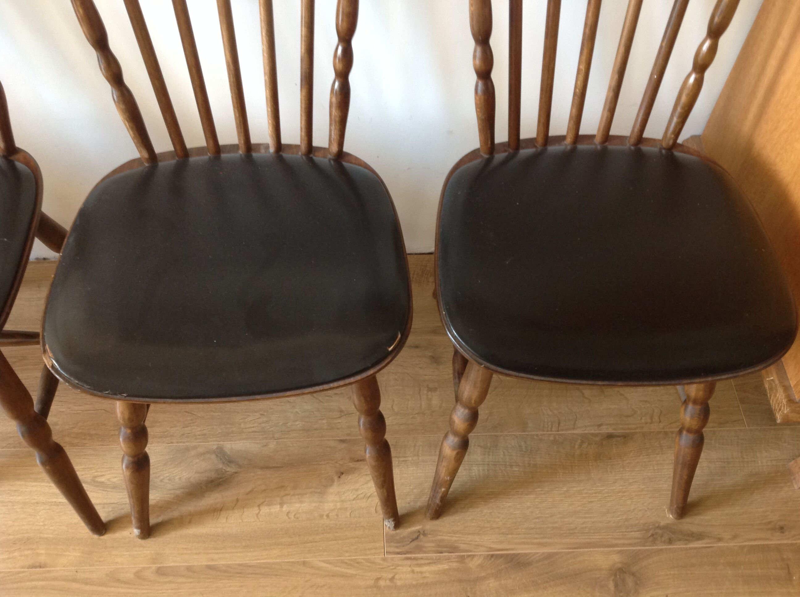 4 bistro chairs tacoma by Baumann