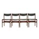Set of four teak chairs, Danish design, 1970s, made in Denmark