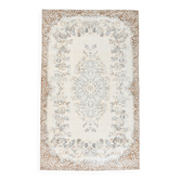 Beige & Brown Turkish Vintage Rug 166x272Cm SK 21860