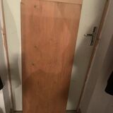 Oval walnut table with 5 extensions