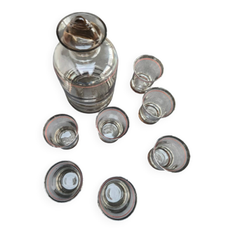 Art Deco digestif set