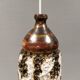 Danish ceramic hanging lamp from Kingo ceramics estimated 1980s.