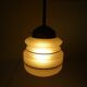 Suspension in brass and opaline country based 1960s/1970s