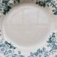 Antique ironstone plate from Saint-Amand – Guadeloupe model