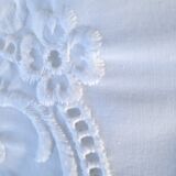 Embroidered tablecloth and 12 towels