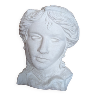 Bust of Penelope in plaster