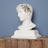 Roman head in waxed plaster
