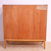 Midcentury glazed bookcase by František Mezulánik for UP Závody, 1960s