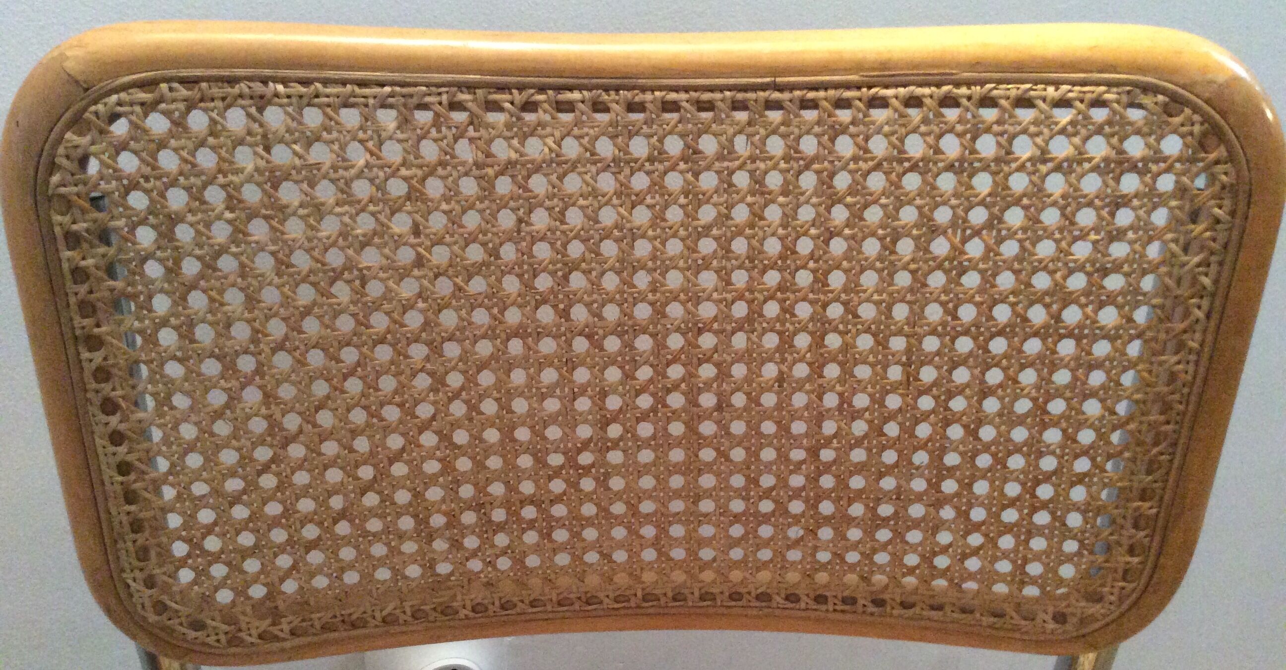 Pair of chairs Marcel Breuer Cesca B32