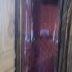 Display cabinet in Louis XV style from the late 19th century in painted wood.