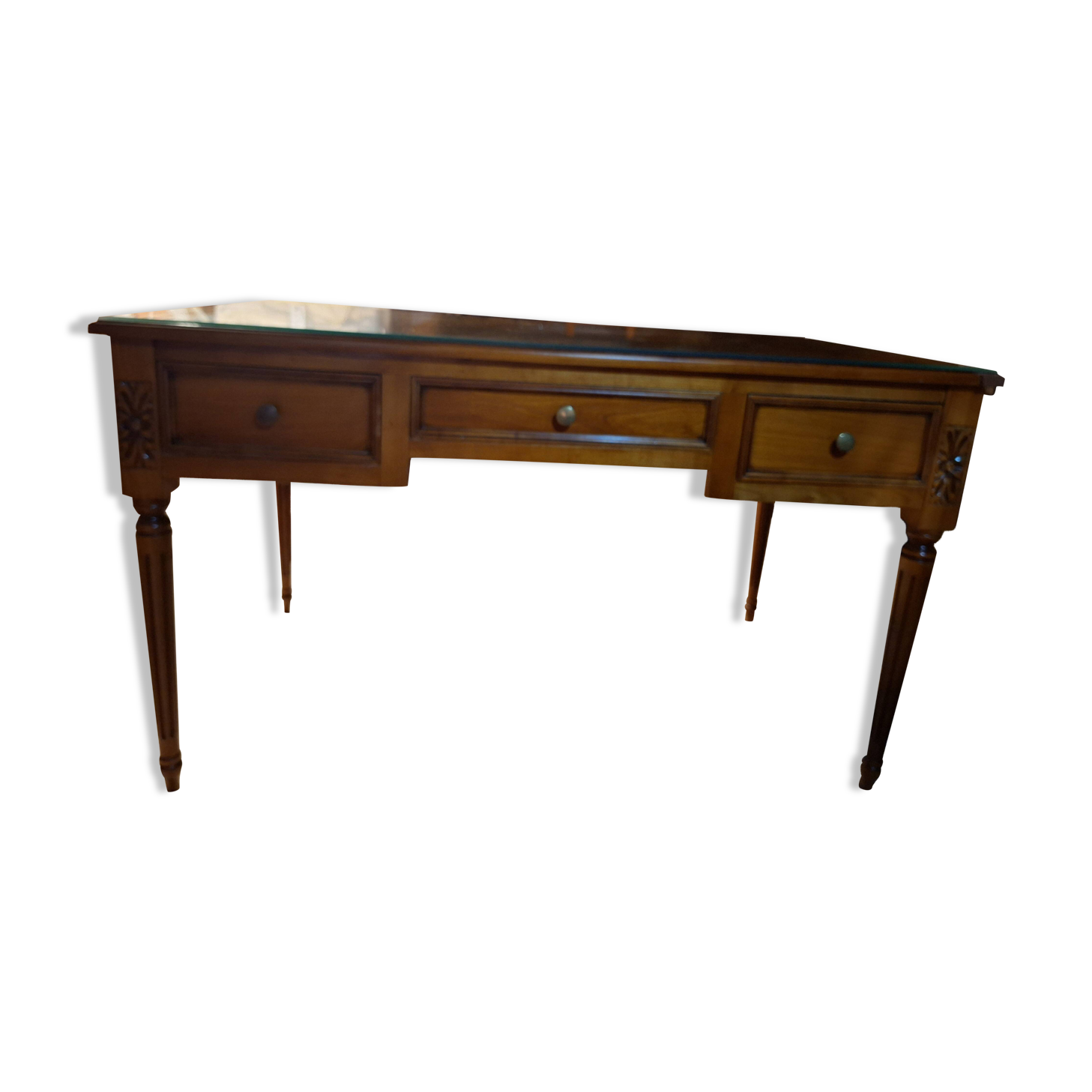 Cherry wood desk
