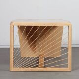 Wooden coffee table from the 2000s