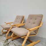 Paire de fauteuils design hollandais, 1970s