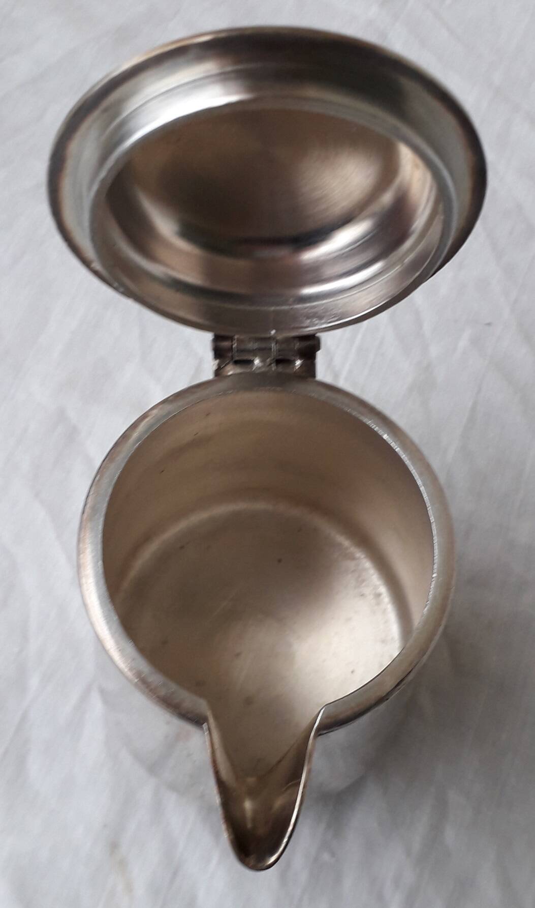 Pot à lait métal argenté Nakazato