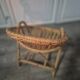 fauteuil enfant en rotin vintage