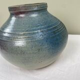 Stoneware ball vase