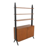 "Roxen" mahogany cabinet bookcase by Möbel-IKEA, Sweden, 1960