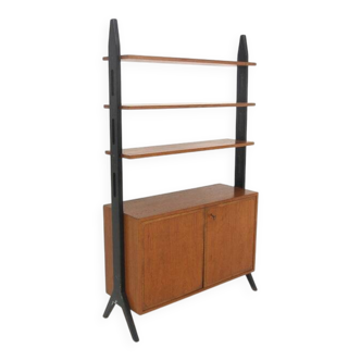 "Roxen" mahogany cabinet bookcase by Möbel-IKEA, Sweden, 1960