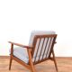 Mid-Century Danish Teak Armchair, 1960s.
