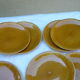 10 flat plates Salins Provence