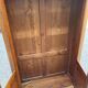 Vitrine en noyer