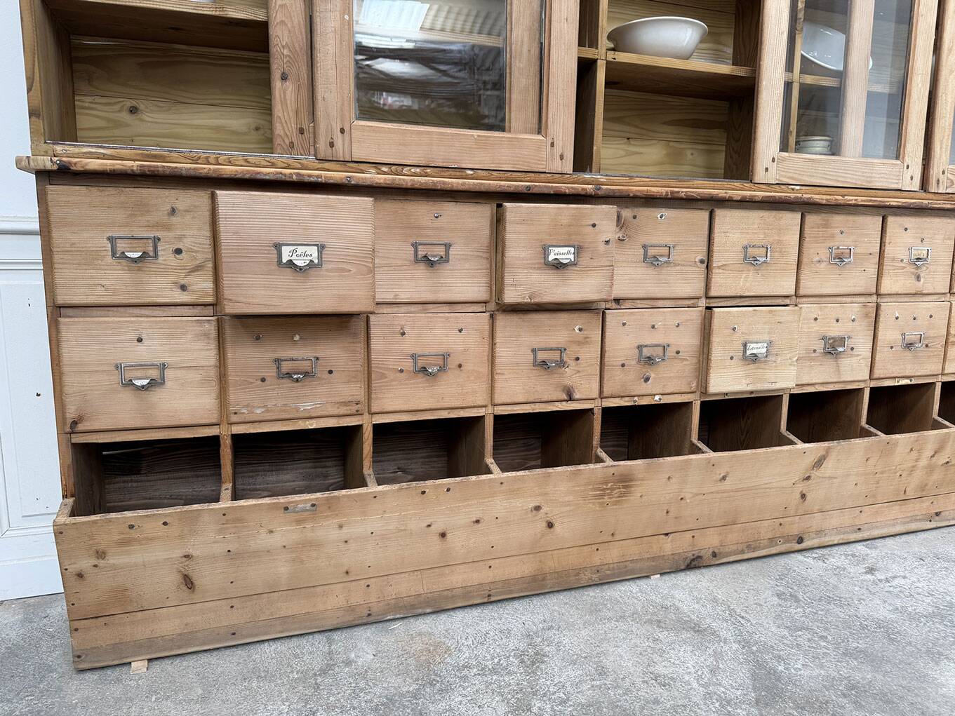 Showcase library workshop furniture 1940