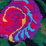 Tapis roumain tissé à la main avec la conception flora le bohème colorée 294x146cm