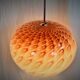 Mid-Century Glass Pendant, 1960's, Germany