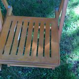 Series of 3 folding chairs