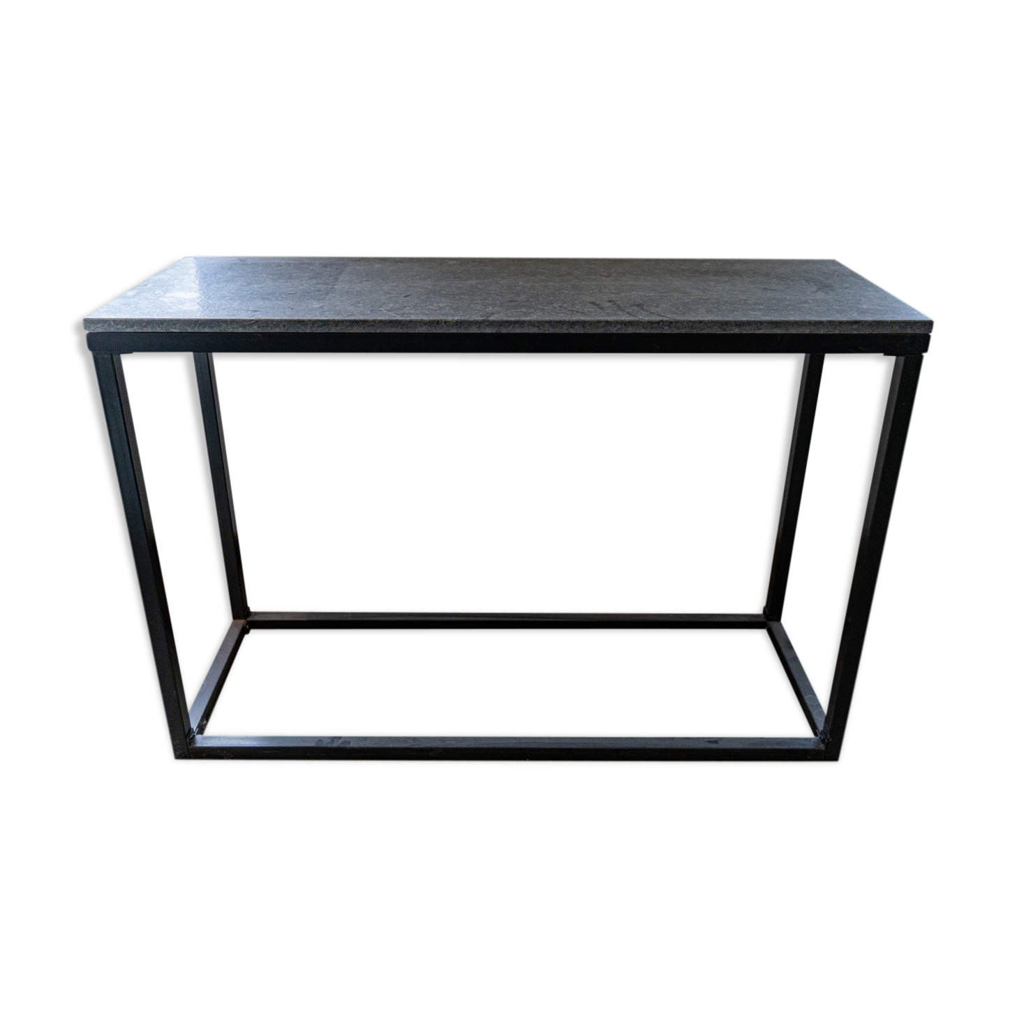 Console in granite silver grey