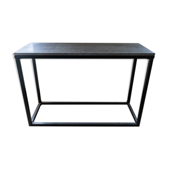 Console in granite silver grey
