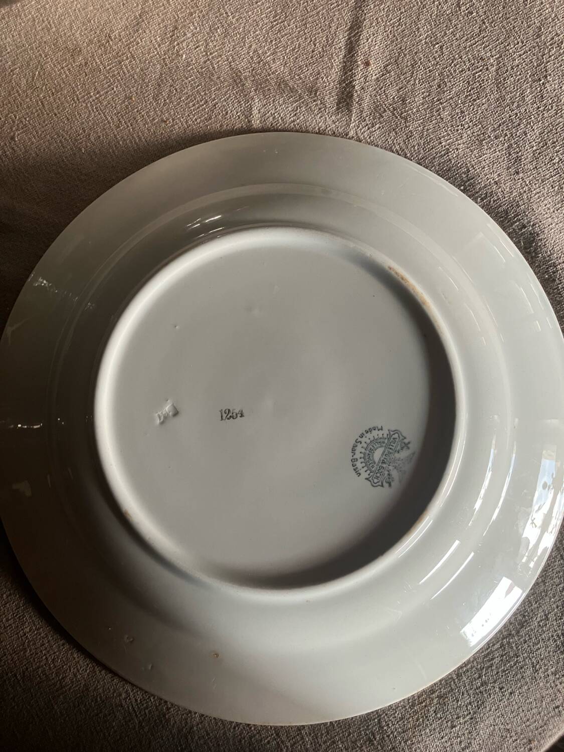 Round plate Villeroy & Boch Art Nouveau