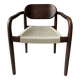 Chaises fait main en bois et cordage