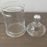 Glass apothecary jar