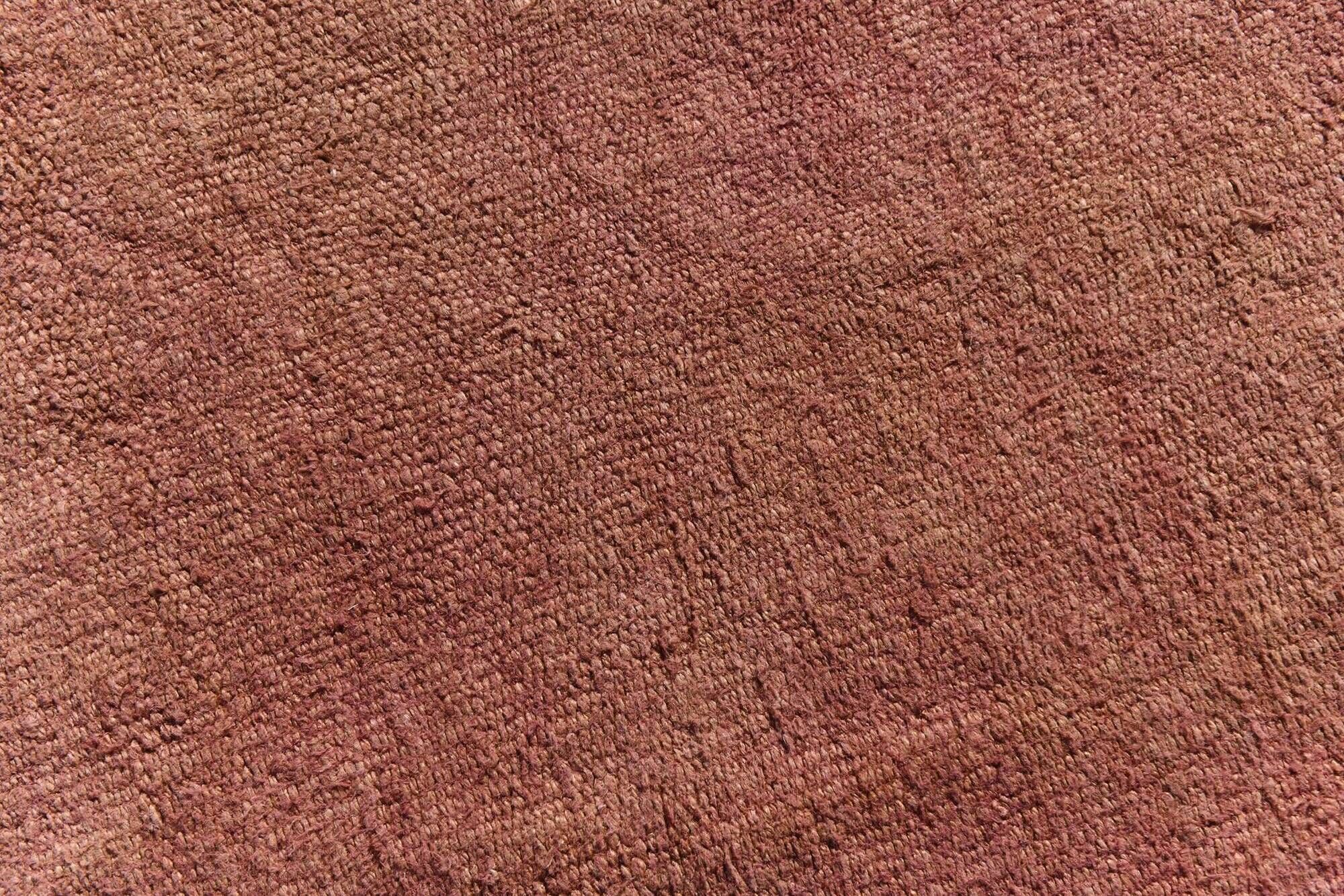 6x9 Turkish Vintage Kilim Rug, Terracotta Hand-Woven Minimalist Carpet